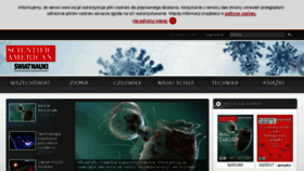 What Swiatnauki.pl website looked like in 2018 (5 years ago)