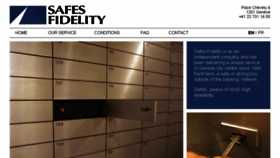 What Safes.ch website looked like in 2018 (5 years ago)