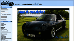 What Smart-roadster-club.de website looked like in 2018 (5 years ago)