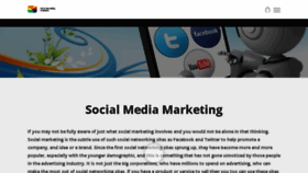 What Socialmarketingmadness.com website looked like in 2018 (7 years ago)