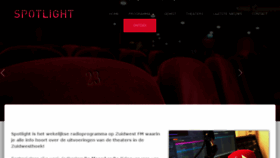 What Spotlight.fm website looked like in 2018 (5 years ago)