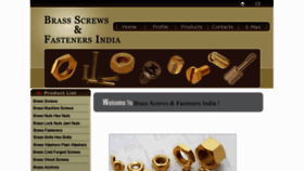 What Screws-fasteners.in website looked like in 2018 (5 years ago)
