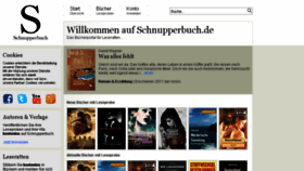What Schnupperbuch.de website looked like in 2018 (5 years ago)