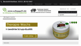 What Schupp-shop.de website looked like in 2018 (6 years ago)