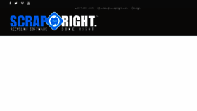 What Scrapright.com website looked like in 2018 (5 years ago)