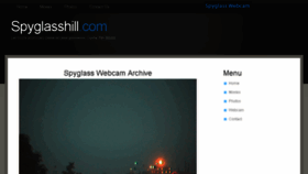 What Spyglasshill.com website looked like in 2018 (5 years ago)