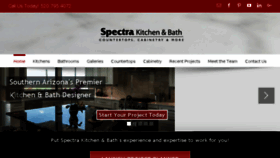 What Spectrakitchenbath.com website looked like in 2018 (5 years ago)