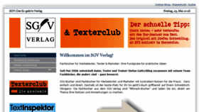 What Sgv-verlag.de website looked like in 2018 (5 years ago)