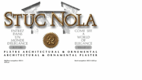 What Stucnola.com website looked like in 2018 (5 years ago)
