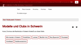 What Schwerinerrotlicht.de website looked like in 2018 (5 years ago)