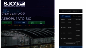 What Sjoairport.com website looked like in 2018 (5 years ago)
