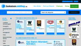 What Saskatoonjobshop.ca website looked like in 2018 (5 years ago)