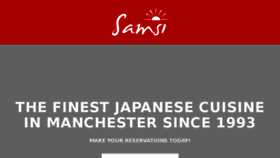 What Samsi.co.uk website looked like in 2018 (5 years ago)