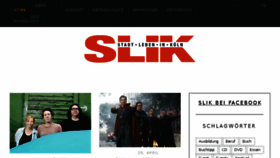 What Slik-magazin.de website looked like in 2018 (5 years ago)