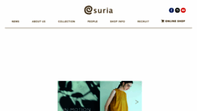 What Suria.jp website looked like in 2018 (5 years ago)