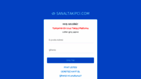 What Sanaltakipci.com website looked like in 2018 (5 years ago)