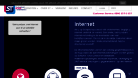 What St.nl website looked like in 2018 (5 years ago)