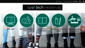 What Spot-tech.ch website looked like in 2018 (5 years ago)