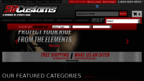 What Svcustoms.com website looked like in 2018 (5 years ago)