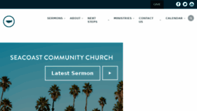 What Seacoast-church.org website looked like in 2018 (5 years ago)