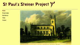 What Stpaulssteinerproject.org website looked like in 2018 (5 years ago)