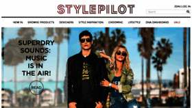 What Stylepilot.com website looked like in 2018 (5 years ago)