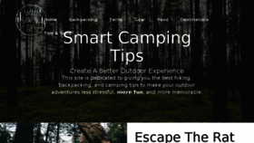What Smart-hiking-and-camping-tips.com website looked like in 2018 (5 years ago)