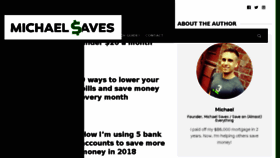 What Saveonalmosteverything.com website looked like in 2018 (5 years ago)