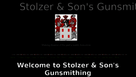 What Stolzergunsmithing.com website looked like in 2018 (5 years ago)