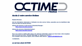 What Saas-cdl.octime.com website looked like in 2018 (5 years ago)