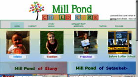 What Stonybrookdaycare.com website looked like in 2018 (5 years ago)