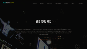 What Seotoolpro.net website looked like in 2018 (5 years ago)
