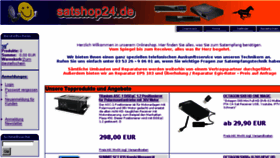 What Satshop24.de website looked like in 2018 (5 years ago)