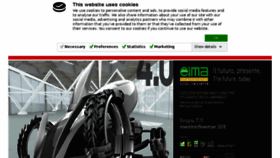 What Sicma.it website looked like in 2018 (7 years ago)