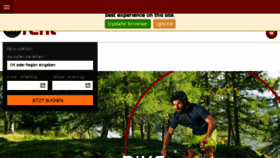 What Sport2000rent.com website looked like in 2018 (5 years ago)