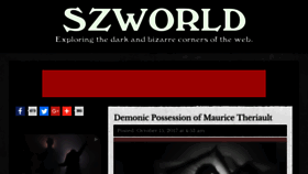 What Szworld.net website looked like in 2018 (5 years ago)