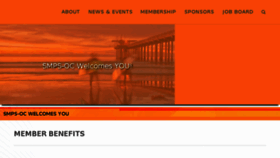 What Smps-oc.org website looked like in 2018 (7 years ago)