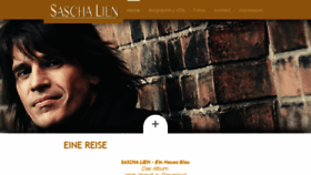 What Sascha-lien.de website looked like in 2018 (5 years ago)