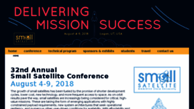 What Smallsat.org website looked like in 2018 (5 years ago)