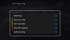 What Sat-key.org website looked like in 2018 (5 years ago)