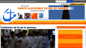 What Sainte-aldegonde.com website looked like in 2018 (6 years ago)