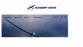 What Schempp-hirth.com website looked like in 2018 (5 years ago)
