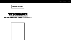 What Schraderauction.com website looked like in 2018 (5 years ago)