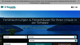 What Schweiz-travel.com website looked like in 2018 (5 years ago)