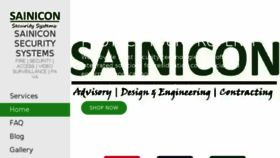 What Sainicon.com website looked like in 2018 (5 years ago)