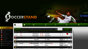 What Scorestand.com website looked like in 2018 (5 years ago)