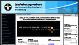 What Schornsteinfeger-brb.de website looked like in 2018 (5 years ago)