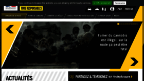 What Securiteroutiere.gouv.fr website looked like in 2018 (5 years ago)