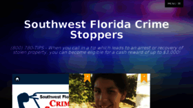 What Southwestfloridacrimestoppers.com website looked like in 2018 (7 years ago)
