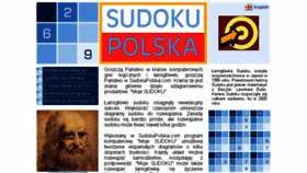 What Sudokupolska.com website looked like in 2018 (5 years ago)